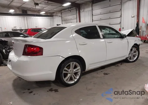 2013 Dodge Avenger Se V6 from USA, damaged, VIN 1C3CDZAG9DN526304